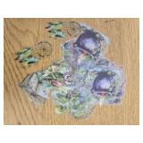 PET Scrapbook Stickers,180 PCS Sheets for Scrapbooking, Junk Journaling, Crafting, DIY Projects, Diaries, and Art Supplies. (Forest Witch)