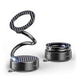 MagSafe Magnetic Phone Holder for Car, 2-in-1 Car Mount 360° Rotating Vacuum Suction Dashboard & Windshield Phone Holder, Strong N55 Mega Magnet Mount for iPhone 17/16/15/14/13/12 & All Smartphones