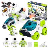 TOY Life Space Rocket Toys for Kids Shuttle Toy with Astronaut Figure and Rover