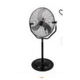 Commercial Electric 30-inch Pedestal Fan - Retail: $219