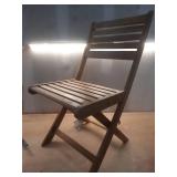 Wooden Folding Beach Chair (Missing One Screw)