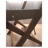 Wooden Folding Beach Chair (Missing One Screw)