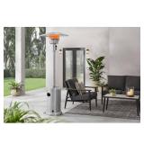 Hampton Bay 48K BTU Stainless Steel Patio Heater - Retail: $300