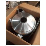 Hampton Bay 48K BTU Stainless Steel Patio Heater - Retail: $300