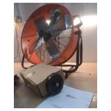 24-inch Commercial Grade Tilt Drum Fan (See Last Pic) - Retail: $168