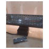 Tradesman 1500-Watt Electric Indoor/Outdoor Quartz Infrared Portable Space Heater w/Tripod Wall and Ceiling Mount, Black - Retail: $159