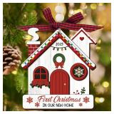 PACK OF 3-House Warming Ornaments