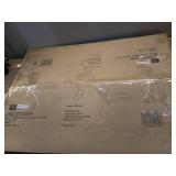 Avondale/Leyton 30 in. W x 41 in. H Washer/Dryer Flush End Panel in Ink Blue - Retail: $124