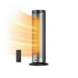 DREO Heater  23  Space Heater with 70 Oscillation  Precise Temp Control 41 - 95°F for Whole-Room Comfort Whisper-Quiet Warmth 12H Timer 3 Heat - Retail: $69