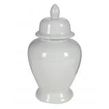 Gloss White Medium Seaford Ginger Jar - Retail: $90