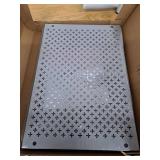 Spice Racks, Set of 2 Metal Cabinet Shelf Organizers, Countertop Organizers, Shelf Risers, Stackable, Expandable, Silver