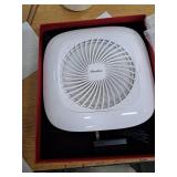 MelodySusie Professional Classic Nail Dust Collector with Powerful Suction, SPro 4000RPM Nail Vacuum Fan with 2 Suction Modes