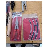 Lincoln Electric Box of Various Welding Accessories and Tools