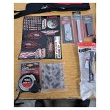 Lincoln Electric Box of Various Welding Accessories and Tools