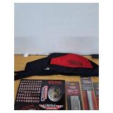 Lincoln Electric Box of Various Welding Accessories and Tools