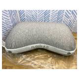 Retails for $180! Bedgear Flow Cuddle Curve Pillow - Size 2.0 - Breathable Side Sleeper Pillow - Hybrid Design Bed Pillow - Hypoallergenic and Removable Cover - 20" W x 26" L x 5.75" H