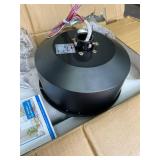 Retails for $439! 120 Inch Large Industrial Ceiling Fans, HVLS Commercial Fan with DC Reversible Motor, 6 Black Aluminum Heavy Duty Blades, 6-Speed, Timer, 10/20/40 Inch Downrods, for Shop/Barn/Garage