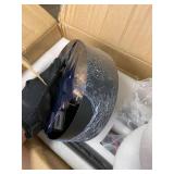 Retails for $439! 120 Inch Large Industrial Ceiling Fans, HVLS Commercial Fan with DC Reversible Motor, 6 Black Aluminum Heavy Duty Blades, 6-Speed, Timer, 10/20/40 Inch Downrods, for Shop/Barn/Garage