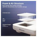 Retails for $270! Truck Mattress, TPU Air Foam Camping Bed, Back Seat Inflatable CozyPad with Rechargeable Built-in Pump, Portable Travel Sleeping Mattress for Pickup Trucks