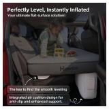 Retails for $270! Truck Mattress, TPU Air Foam Camping Bed, Back Seat Inflatable CozyPad with Rechargeable Built-in Pump, Portable Travel Sleeping Mattress for Pickup Trucks