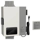 Retails for $300! Upgrade Dryer Booster Fan 4 Inch with Lint Trap, Automatic Activation, Status Panel, and Smart Monitoring System - Clog Detection & Overheat Warning, Dryer Vent Booster Fan Kit with 