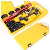 Retails for $212! Manual Metal Pipe Bender for Pipe Diameter 6-22 mm 360 Pipe Bending Machine Kit for Precise Bending of Stainless Steel Pipes