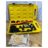 Retails for $212! Manual Metal Pipe Bender for Pipe Diameter 6-22 mm 360 Pipe Bending Machine Kit for Precise Bending of Stainless Steel Pipes