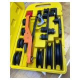 Retails for $212! Manual Metal Pipe Bender for Pipe Diameter 6-22 mm 360 Pipe Bending Machine Kit for Precise Bending of Stainless Steel Pipes