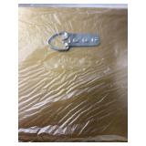 Retails for $110! Gold Mirror for Wall, 36x24 Gold Wood Framed, Scalloped Beveled Polished Rectangle Mirror, Large Decorative Mirrors for Wall Decor, Irregular Mirror for Living Room, Bathroom Vanity,