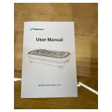 Retails for $105! MERACH Vibration Plate Exercise Machine, Vibration Plate for Lymphatic Drainage Weight Loss, Vibrating Plate Exercise Machine with Bluetooth and LED Display, Workout Equipment for Wo