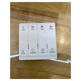 Retails for $160! 13.8 IN Bathroom Exhaust Fan with Light and Heater 1800W, 4 in 1 220 CFM Bathroom Exhaust Fan with Heater, 12W LED Light, Metal Housing 1.0 Sone with Heating, Ventilation, Remote Con