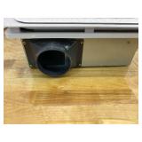 Retails for $160! 13.8 IN Bathroom Exhaust Fan with Light and Heater 1800W, 4 in 1 220 CFM Bathroom Exhaust Fan with Heater, 12W LED Light, Metal Housing 1.0 Sone with Heating, Ventilation, Remote Con