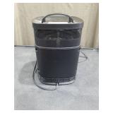 Portable Electric Space Heater with Dual Control