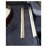 Practice Pad Set with Drumsticks