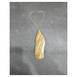 Petrified Wood Pendant