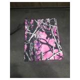 Book Sleeve with Zipper, Washable Fabric Book Protector Case with Front Pocket, Pink Camo Tree Double-Sided Printed Book Cover for Paperback, Hardcover and Tablets