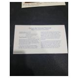 2003 Korean War Veterans Memorial Gold Stamp First Day Cover