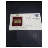2003 Korean War Veterans Memorial Gold Stamp First Day Cover