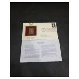 2003 Mary Cassatt Young Mother Gold Stamp First Day Cover