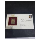 2003 Mary Cassatt Young Mother Gold Stamp First Day Cover