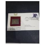 2003 Blue-Spotted Salamander Gold Stamp First Day Cover