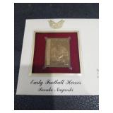 2003 Bronko Nagurski Gold Stamp First Day Cover