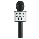 Quest iJoy Open Mic Karaoke Microphone With Echo And Volume Control  8.86 H x 2.76 W x 2.76 D  Black