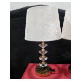 Crystal Table Lamp Set