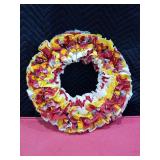 Kansas City Chiefs Fabric Wreath