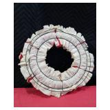 Kansas City Chiefs Fabric Wreath