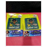 Set of (2) 5 Piece Disney Encanto Non-Slip Suction Cup Squares-Tub Treads-Kids Decorations