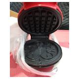 Ambiano Holiday Mini Waffle Maker with Gingerbread Design