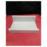 Bella Villa 3-Piece White Floating Wall Shelf Set