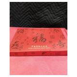 Chinese Blue and White Porcelain Chopsticks Set with Duck Holders